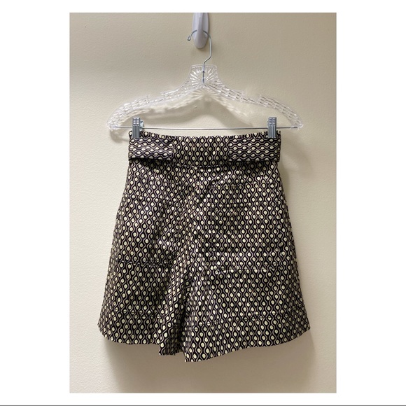 Scotch & Soda Mod Print Belted Shorts - Picture 2 of 3